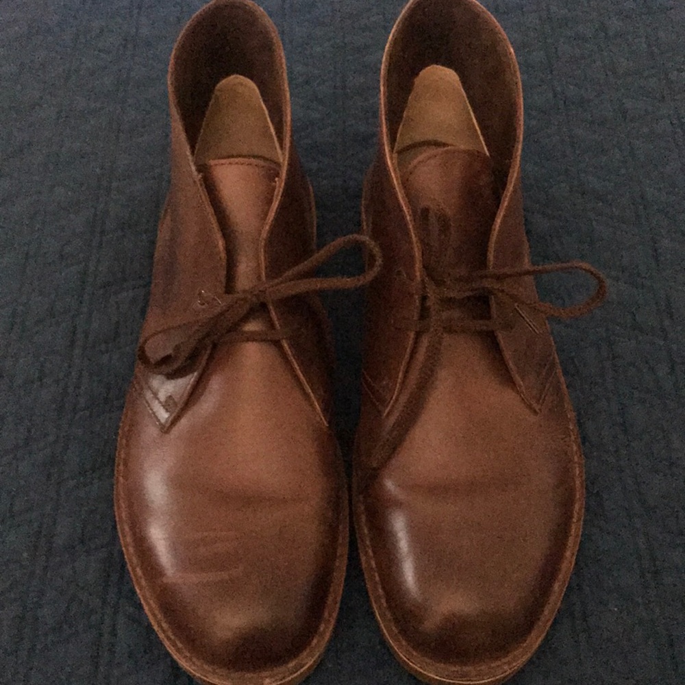 Mens Clarks Chukka boots